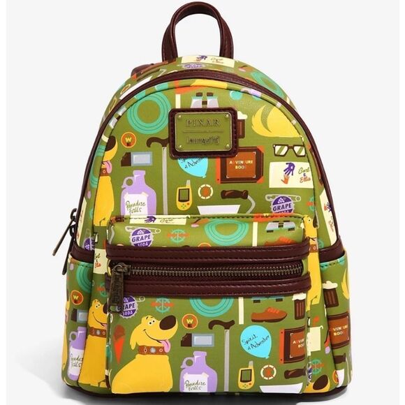 Pixar UP movie Dug Knick-knacks faux leather‎ mini backpack main image 4